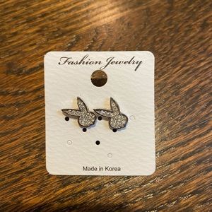 Playboy bunny earrings